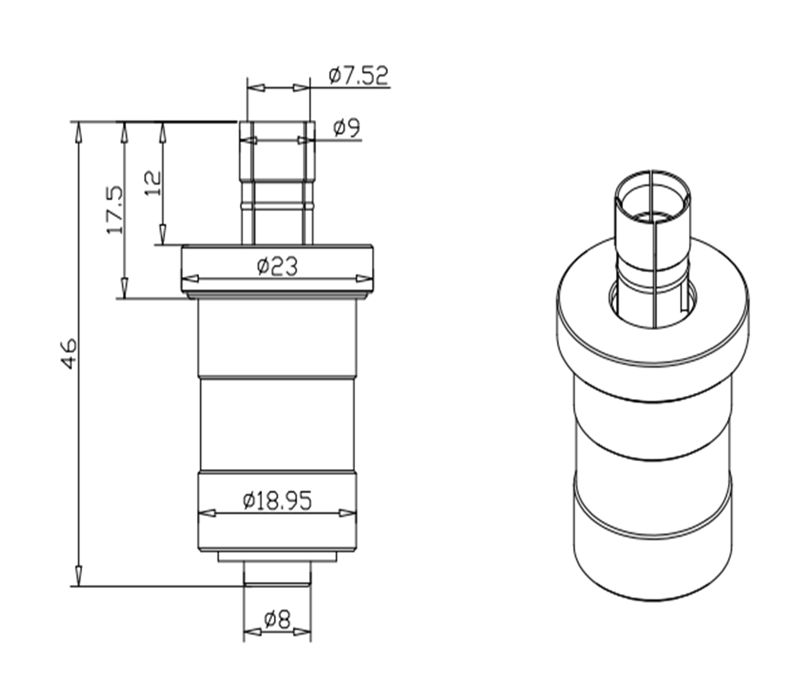 tool pod for Henghai router machine