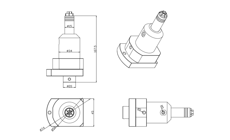 Taliang Tool gripper cylinder