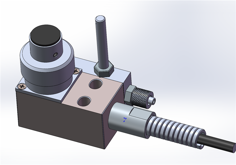 CNC Tool detection with air hole